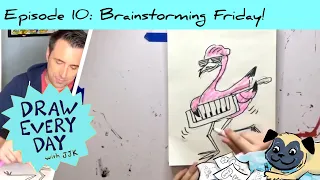 Brainstorming! / Draw Every Day with JJK / ep. 10