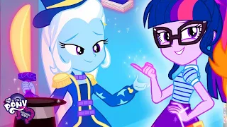 My Little Pony: Equestria Girls 🎩 Street Magic With Trixie! | MLPEG Shorts | MLP: Equestria Girls