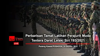 (((LIVE))) Perbarisan Tamat Latihan Perajurit Muda Lelaki Siri 193/2021