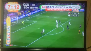 2015/5/7 UEFA チャンピオンズ リーグ 準決勝 バルセロナ バイエルン