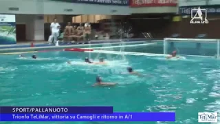 SPORT PALLANUOTO  Trionfo TeLiMar, vittoria su Camogli e ritorno in A1