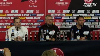 Die PK mit Manuel Baum & Boris Schommers | 1. FC Nürnberg - FC Augsburg 3:0