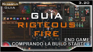 PoE - Guía Marauder Juggernaut Rigteous Fire - Comprando la Build Starter