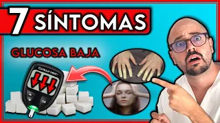 SÍNTOMAS de GLUCOSA BAJA || ¡Esto OCURRE cuando la GLUCOSA esta BAJA!