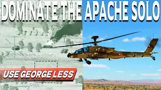 Dominate In The AH-64D Apache SOLO - Use George Less! | DCS World Multiplayer