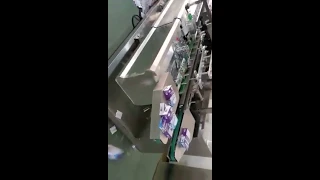 manufacturing process lens wipe produce and package into box,automatic lens wet wipe production line