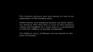 The Prince of Egypt - Intro 1/3