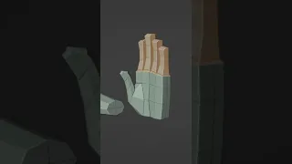 Low Poly Character Modeling in Blender (Check comments for the Tutorial Link)