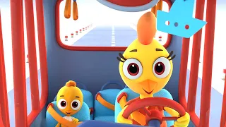 Цветняшки - Путь-дорога -  мультфильм для малышей