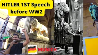 Adolf Hitler first speech place tour in World War 2