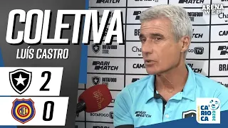 COLETIVA LUÍS CASTRO | Botafogo 2 x 0 Madureira - Campeonato Carioca 2023