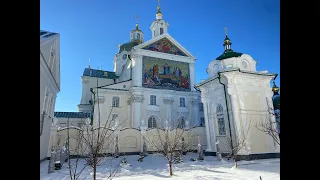 Почаїв Лавра вечірня священномученика Ігнатія Богоносця 10 лютого 2024 рік