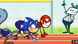 comparação do PAPA LÉGUAS,SONIC e FLASH