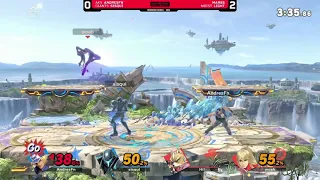 Marss wins a 2v1 vs Sisqui and Andres 2 stocks to 1 Genesis 9