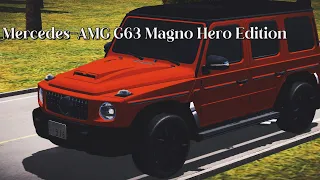 【CarParkingMultiPlayer】Mercedes-AMG G63 Magno Hero Edition カーパーキング