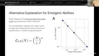 Are Emergent Abilities of Large Language Models a Mirage? - IEEE @ Stanford Unviersty