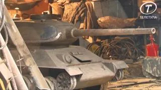 Tula fashioned tank for his grandson
