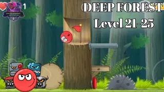 Ep. 28 | Red Ball level 21-25 | Red Ball Gameplay | Red Ball Game All Level | Red Ball Android Games