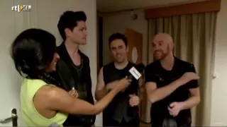 The Script - The Voice of Holland backstage interview 07/12/2012