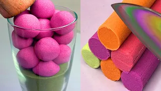 very satisfying and relaxing compilation57kinetic sand ASMR**