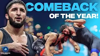 Mojtaba GOLEIJ (IRI) vs. Abdulrashid SADULAEV (AIN) | Seniors World Championships 2023 | 1/4