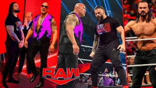 WWE Raw 13 May 2024 - Roman Reigns And The Rock Return, Drew McIntyre And CM Punk, King Of The Ring?