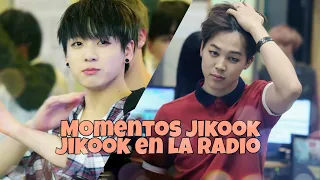 MOMENTOS JIKOOK - JIKOOK EN LA RADIO💜