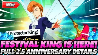 *FULL WINGED KING & BIG CHANGES ARE HERE* + 2.5 Anniversary Events, Rewards & More (7DS Grand Cross)