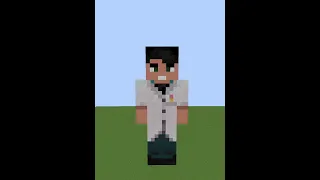 Epic Cubfan135 's Statue in Minecraft | World's Smallest Violin | #shorts