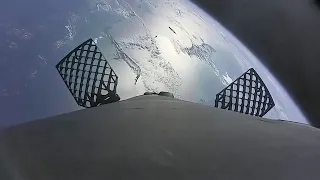 onboard view full video - SpaceX Falcon 9’s flight to space and back - smallsat rideshare mission