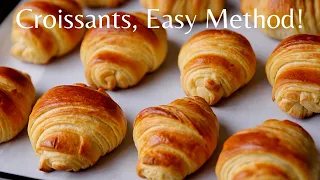 This easy method gives you the Perfect croissants at home!