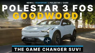 The Polestar 3 SUV First Public Drive At Goodwood FOS 2023!