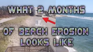 Time Lapse Of Beach Erosion