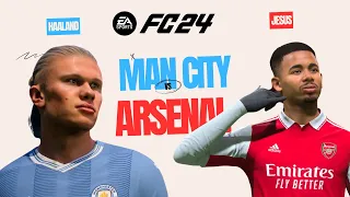 EA Sports FC 24 - PS5 | Man City vs Arsenal Gameplay | Premier League