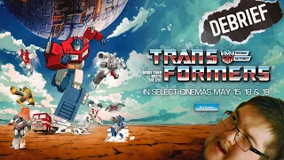 Debrief: MASTICATING the TRANSFORMERS 40TH ANNIVERSARY Cinematic EVENT