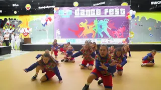 KIDS WILL DANCE FEST Танцювальний колектив «SMILE»  Hold the line