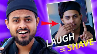 IF I LAUGH , I WILL SHAVE MY BEARD - Try Not To Laugh Challenge