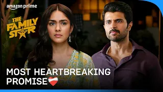 Most Heartbreaking Promise ft. Vijay Deverakonda, Mrunal Thakur ❤️‍🩹 | The Family Star