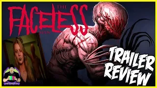 The Faceless Man (2019) Horror Movie Trailer review - Australian Creature Feature?? sign me up!!