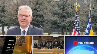 Reakcije na jučerašnje usvajanje Rezolucije / Oštra reakcija Ambasade SAD-a na izjave Dodika
