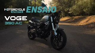 Ensaio VOGE 350 AC - clássica com tecnologia e desempenho moderno