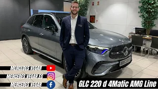 GLC 220 d 4Matic AMG Line. Gris Selenita. Vehículo nuevo bajo pedido a fábrica de Mercedes-Benz.