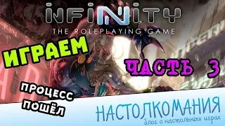 Играем: Infinity The Roleplaying Game - Часть 3 процесс пошёл