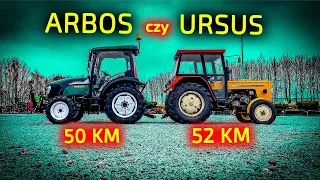 Przeciąganie liny ciągnik 👉 Ursus C-4011 przerobiony na C-360 vs ARBOS 3055 [Korbanek]