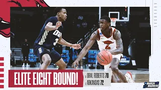 Oral Roberts vs. Arkansas - Sweet 16 NCAA tournament extended highlights