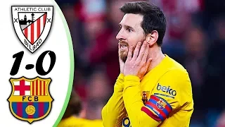 Athletic Bilbao vs Barcelona 1-0 Highlights & Goals Resumen y Goles 2020 HD