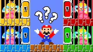 MARIO POWER! When Everything Mario Touches Turn To Fire, Iced and Acid | ADN Mario Game