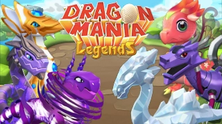 How to Breed ALL 7 Basic LEGENDARY DRAGONS In Dragon Mania Legends! (Crystal, Pixie etc.)