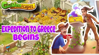 Gardenscapes | Expedition To Greece | All Collectibles | Pandora Box Expedition | Part 1