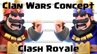 Clash Royale Clan Wars Concept & Giant Skeleton Xbow Gameplay